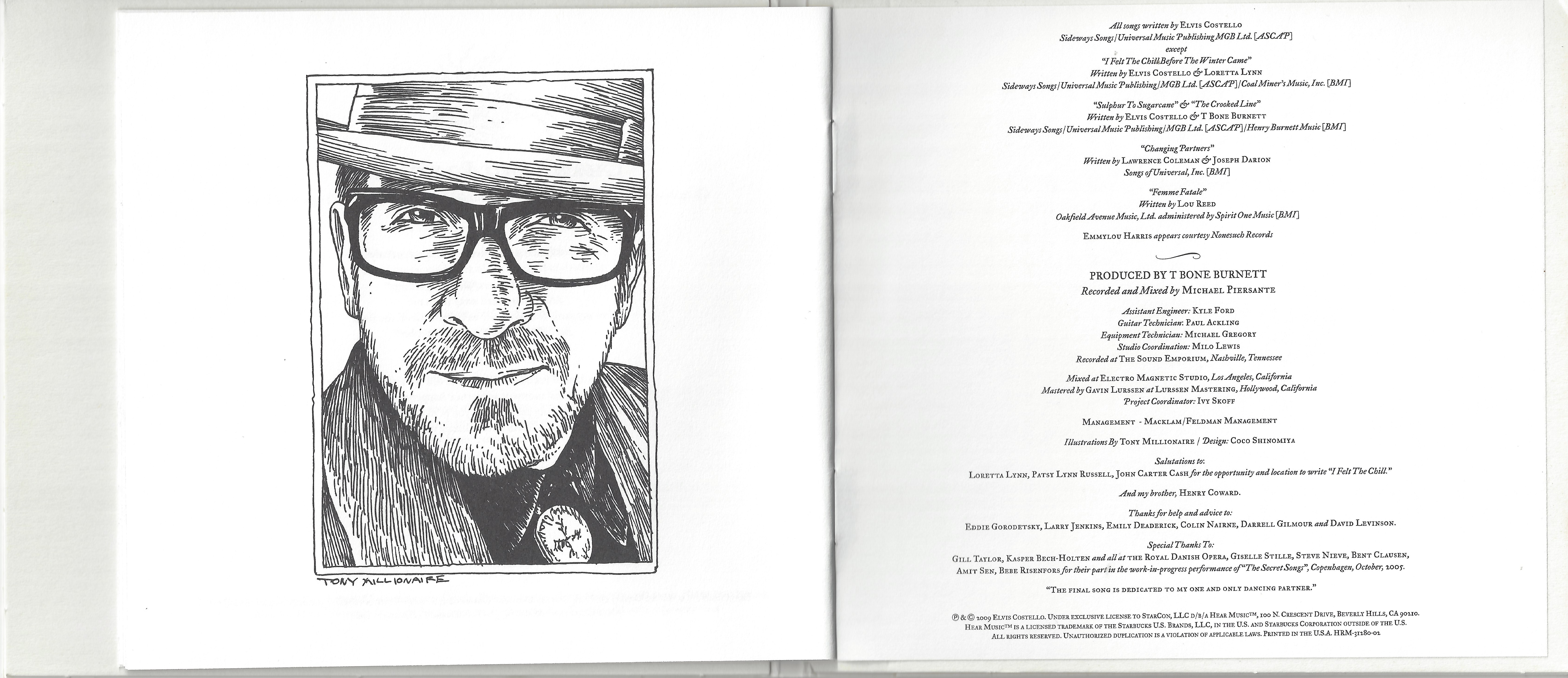 Elvis Costello  Secret, Profane & Sugarcane : Booklet11